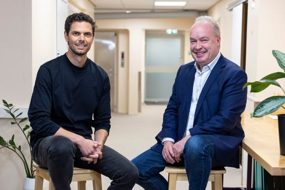 Peter Sarlin, NestAI ja Lassi Noponen, Business Finland